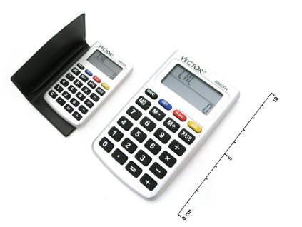 Wiky Kalkulačka 886204 6x9,5cm s prevodom