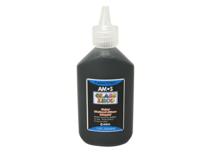 Anděl Kontúra k farbám na sklo 40ml čierna 1521