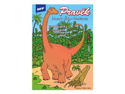 MFP 5300559 Omaľovánky A4 Pravek