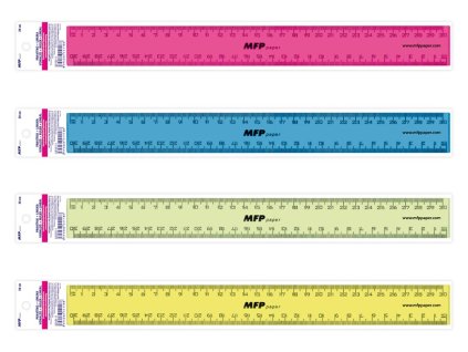 MFP 5310111 Pravítko 300 mm COLOURS
