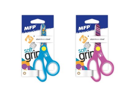 MFP 5010125 Nožnice 13,5cm pre ľavákov potlačené E17 left