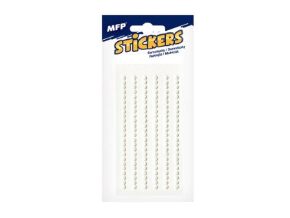 MFP 1032383 Samolepky perličky 3mm 1102PE