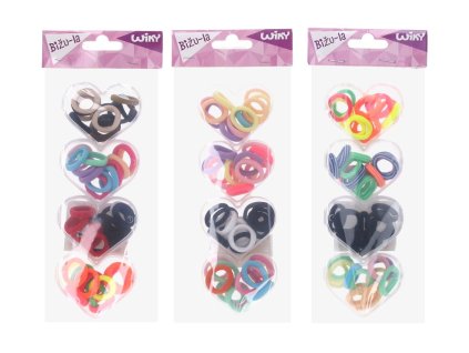 Wiky Gumičky do vlasov W033491 48 ks