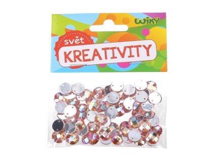 Wiky Dekorácia na šitie 10 mm - 80ks W033521