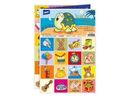 MFP 5300899 Pexeso 3xA4 Korytnačka Evička