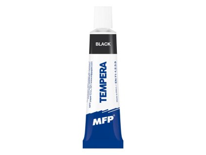 MFP 6300362 Farba temperová 12ml čierna