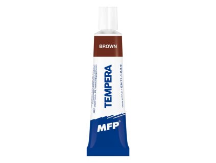 MFP 6300368 Farba temperová 12ml hnedá
