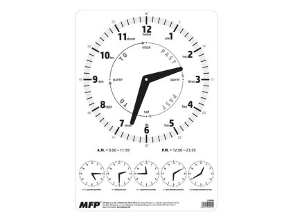MFP 5300986 Hodiny - učebná pomôcka