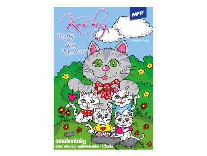 MFP 5300938 Omaľovánky Mačky