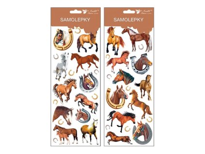 Anděl Samolepky 1258 kone 12x30cm