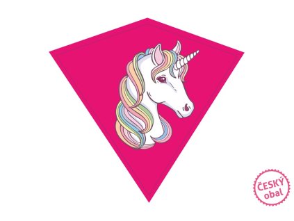 Wiky Šarkan W022458 jednorožec 68x73cm