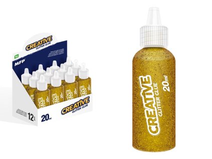 MFP 6330761 Lepidlo glitrové 20ml zlaté