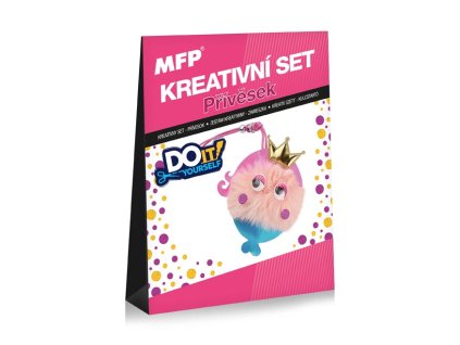 MFP 1042130 Kreatívny set - prívesok princezná