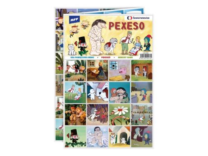 MFP 5301048 Pexeso 3xA4 Večerníčky z ČT ll.