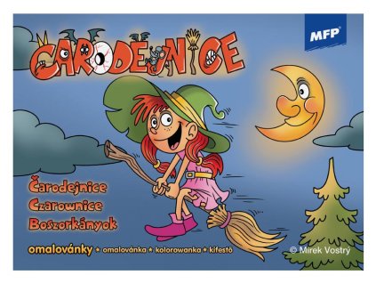 MFP 5301185 Omaľovánky Čarodejnice