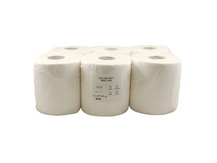 Papierové utierky CELLART SOFT MAXI rolované Ø 19 CM, 120 M 6ks