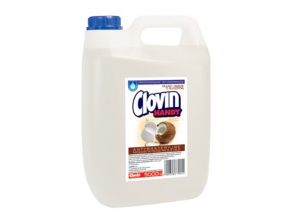 66 antibakterialne mydlo na ruky clovin handy 5l mlieko a kokos
