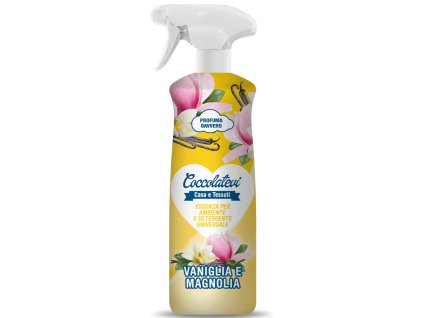 COCCOLATEVI ESSENZA INTERIÉROVÝ PARFÉM A MULTIFUNKČNÝ ČISTIČ VANIGLIA E MAGNOLIA 750ml (Kúp viac zaplať menej 1ks)