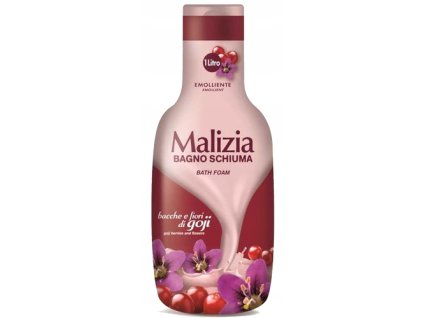 Malizia tekuty kupel Kvety a bobule Goji 1L