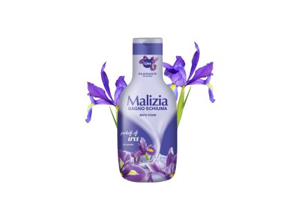 malizia plyn do kapieli iris petals platki irysu 1000ml