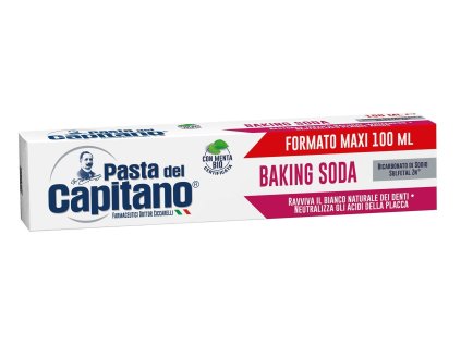 0029826 pasta capitano dentifr baking soda ml 100 nuovo