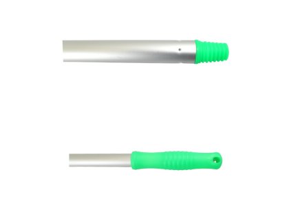 Alu násada eloxovaná so závitom ZELENÁ, 140cm