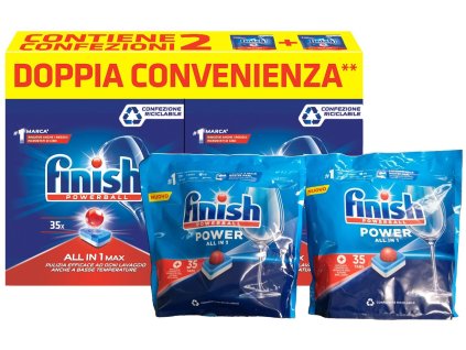 2382 tablety do umyvacky finish power all in 1 35 ks
