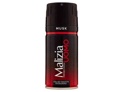 0018424 malizia deoduomo spray musk rosso 150