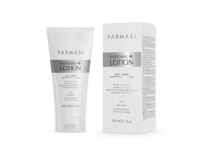 Zosvetľujúce a vyživujúce pleťové a telové mlieko pre citlivé miesta a pigmentové škvrny 150 ml