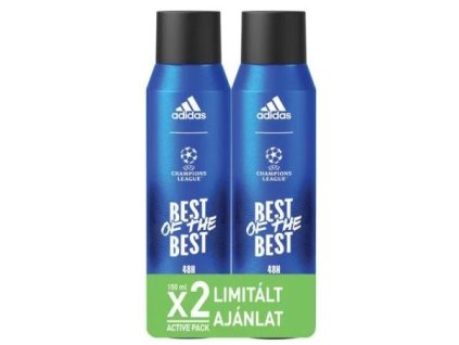 Adidas DUOPACK Champion League Best Of The Best pánsky deospray 2x150ml