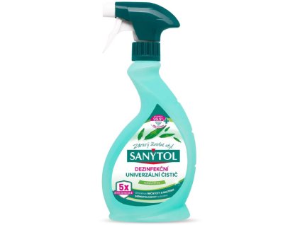 SANYTOL dezinfekčný univerzálny čistič sprej eukalyptus 500 ml