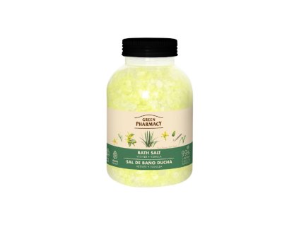 Green Pharmacy Soľ do kúpeľa 1000 g - Vetiver & Vanilla
