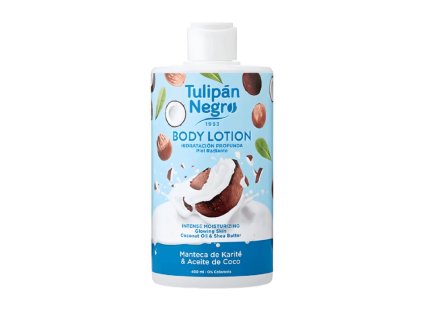 Tulipán Negro telové mlieko Manteca de Karité&Aceite de Coco 400ml