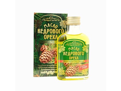 100% cédrový olej Altajský, za studena lisovaný, panenský - Specialist (Objem 100 ml)
