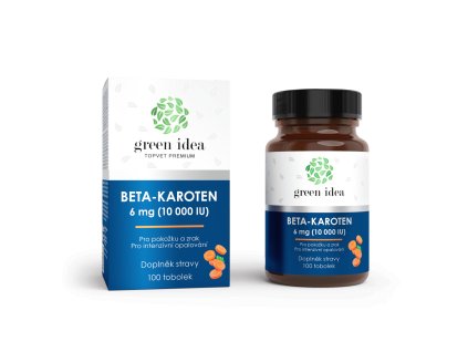 Beta-karotén – 100 kapsúl – Green idea