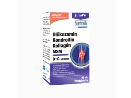 Glukozamín, chondroitín, kolagén a MSM - doplnok stravy - 60 tabliet - JutaVit
