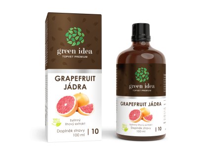 Grapefruit jadrá – tinktúra – kvapky 100 ml – Green idea