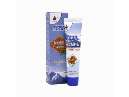 Krémový balzám na telo s mumiom - Mountain Rescuer - Elixir - 40 ml