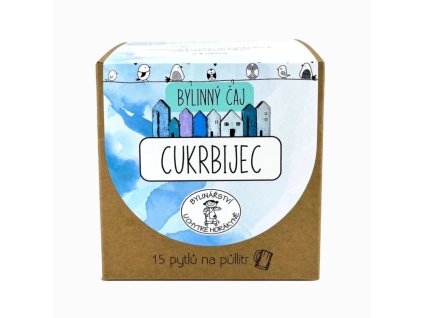 Porcovaný bylinný čaj "Ničiteľ cukru" - 45g (15x3g)- Bylinářství U Chytré horákyně