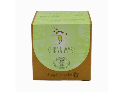 Porcovaný bylinný čaj "Pokojná myseľ"- 45g (15x3g) - Bylinářství U Chytré horákyně