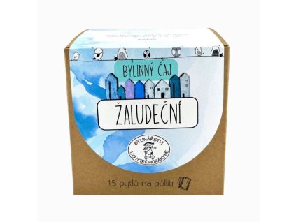 Porcovaný bylinný čaj "Žalúdočný"  - 45g (15x3g)- Bylinářství U Chytré horákyně