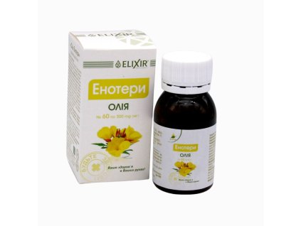 Pupalkový olej - 60 kapsúl - (1/300 mg) - Elixir