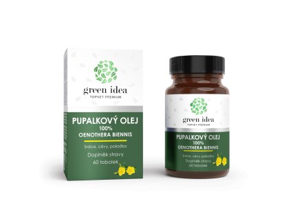 Pupalkový olej - 60 kapsúl - Green idea