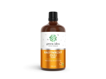 Rakytníkový bylinný olej forte 100 ml - Green idea