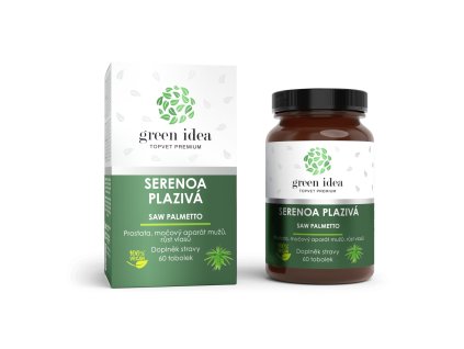 Serenoa plazivá - tobolky 60 ks - Green idea