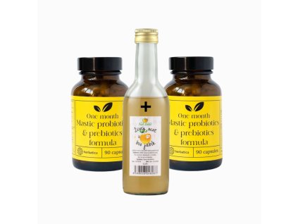 Set na podporu trávenia: 2x Masticha PROBIOTICS & PREBIOTICS + jablčný ocot zdarma- Herbatica