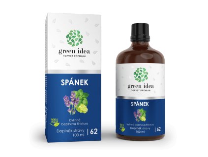 Spánok - bezliehová tinktúra 100 ml - Green idea