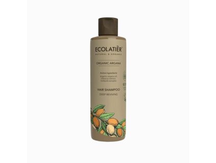 Šampón na vlasy hĺbkovo vyživujúci Organic Argana - 250 ml - Ecolatier