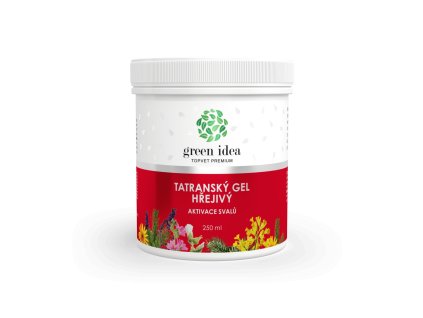Tatranský bylinný gél - hrejivý 250 ml - Green idea