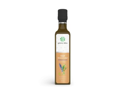 Yzopový sirup – trstinový 250 ml – Green idea